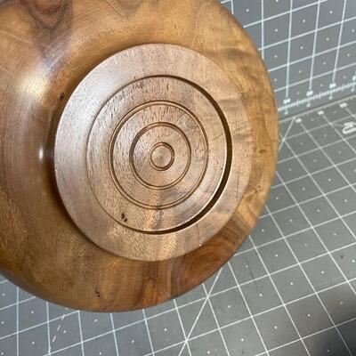 Walnut Bowl and Box, Hand made