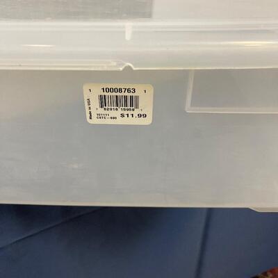 Under the Bed Storage Tote 