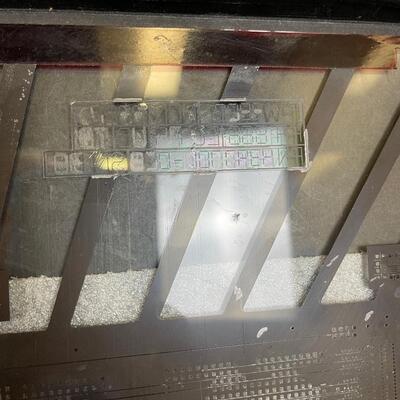 Photographic Plates of a printed Circuits of Blueprints 