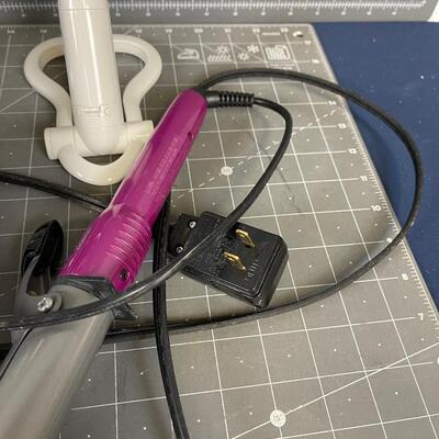 Mirror, Hair Dryer and curling Iron