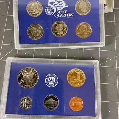 Coins: 2000 United States Mint Proof Set w/State Quarters