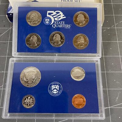 Coins: 1999 United States Mint Quarter Proof Set