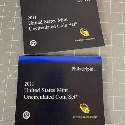 Coins: 2011 United States Mint Coin Set  Uncirculated   
