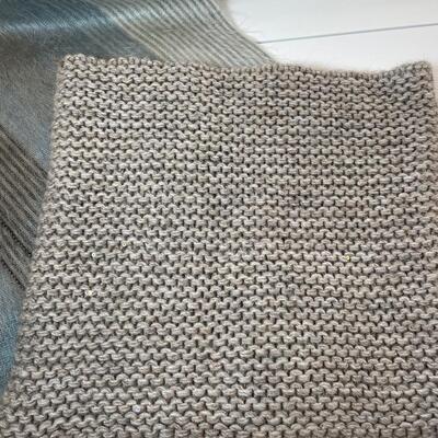 Lot 148. Soft Scarf and Chunky Knit Cowl