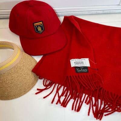 Lot 149. Two Hats and a Cashmere scarf