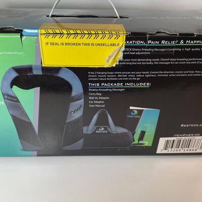 Lot 156. Resteck Shiatsu Neck & Back Massager