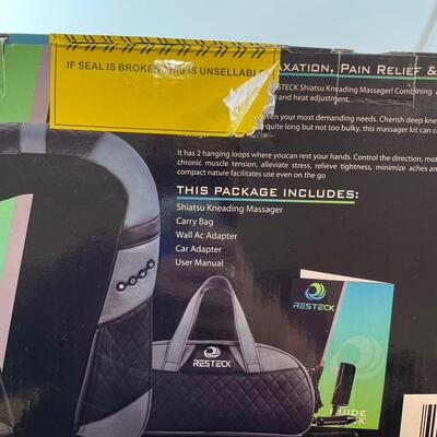 Lot 156. Resteck Shiatsu Neck & Back Massager