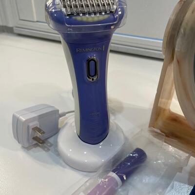 Lot 162. Remington Lady Razor, Brush Iron and 10X mirror