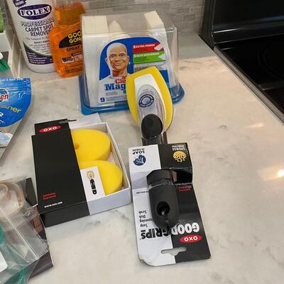 Lot 167. Assortment of Cleaning and Household Misc.