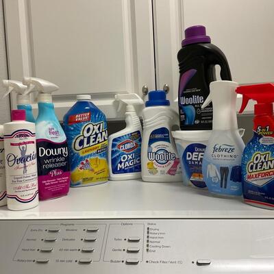 Lot 168  Laundry Supplies