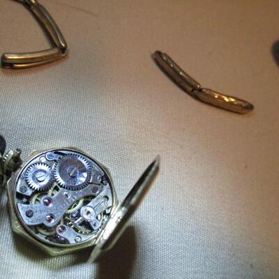 Vintage Jewelry - Tie Clasp - Bulova Watch