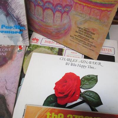 Box Lot Of Records - Neil Diamond - Dick Hymes
