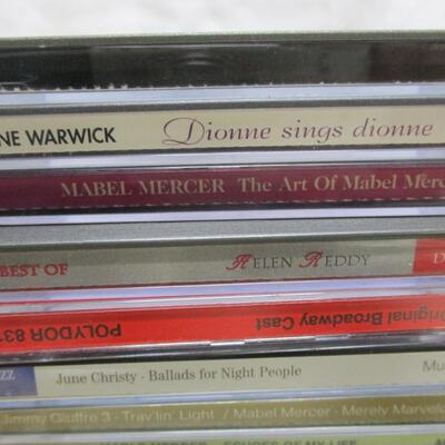 CD Collection - Rod Stewart - Manilow - Warwick - Bennett