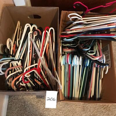 2 Large boxes of Clothes Hangers