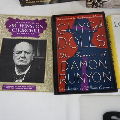 10 Non Fiction Books: Buddha, John Stockton, Winston Churchill, Guys and Dolls
