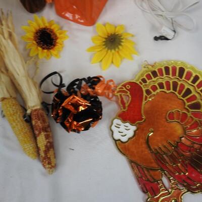 Halloween and Thanksgiving Decor, Ceramic Vase, Wall Decor, Scarecrows,