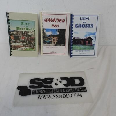 3 Fiction Ghost Story Books, Ghosts of the Mining District-Living with Ghosts