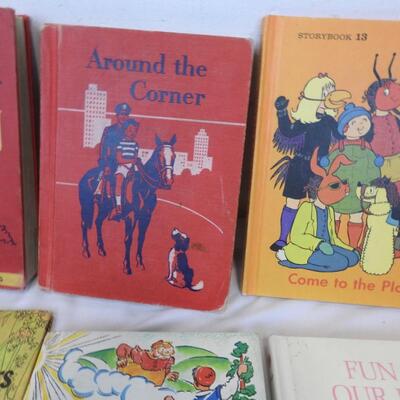 8 Fiction Vintage Books, On the Way to Storyland-The New Basic Readers