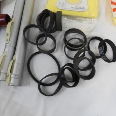 Lot of Assorted Vacuum Parts, Bags, Extensions