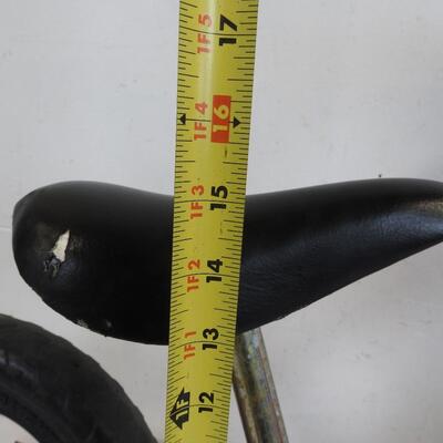 Pink Strider Balance Bike, No Pedals Leg Powered 10 Inch Diameter Wheels
