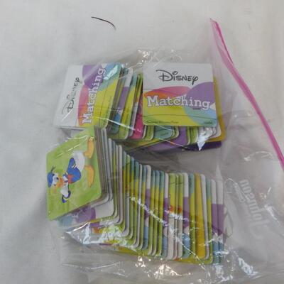 Melissa & Doug 2 Sided Wood Word Learning Board, Disney Matching Game