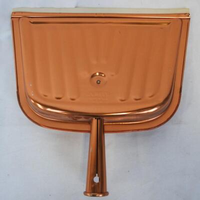 J.V. Reed Handy Helper Dustpan, Copper Plated? Vintage