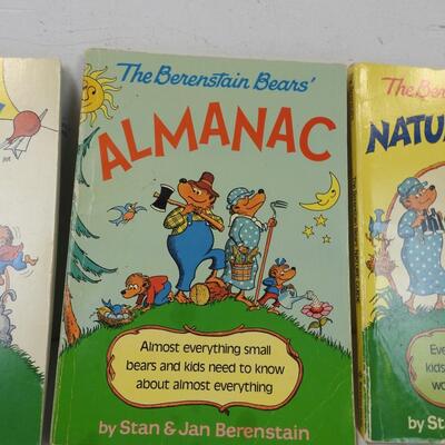 3 Bearenstain Bears Fiction Books: Science Fair -to- Nature Guide