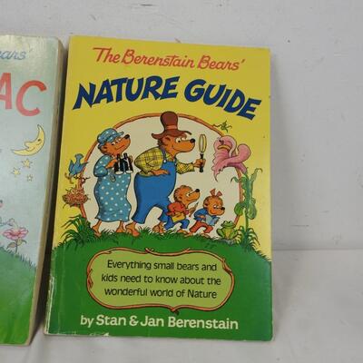 3 Bearenstain Bears Fiction Books: Science Fair -to- Nature Guide