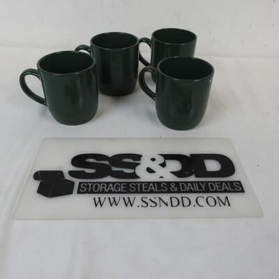 3 Green Mugs, The Home Collection Brand