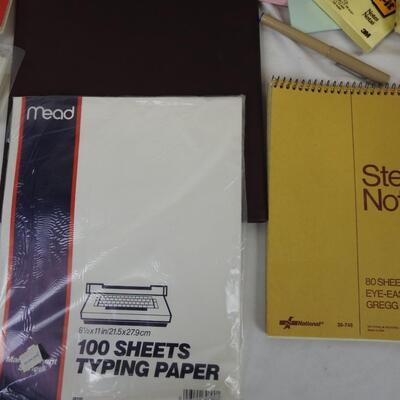 Office Supplies: Note Pads, Organizer, Folders, Planners, Post-It Notes