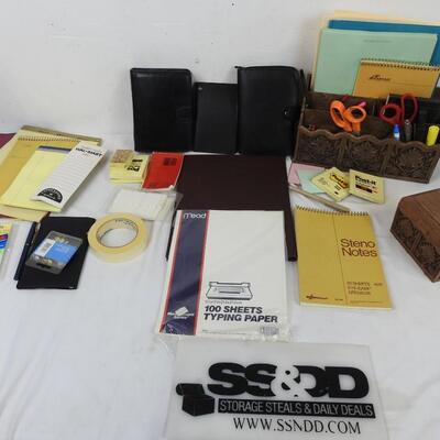 Office Supplies: Note Pads, Organizer, Folders, Planners, Post-It Notes