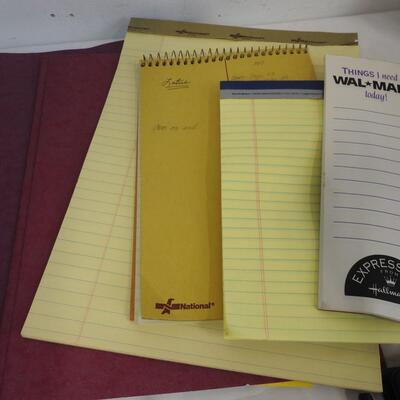 Office Supplies: Note Pads, Organizer, Folders, Planners, Post-It Notes