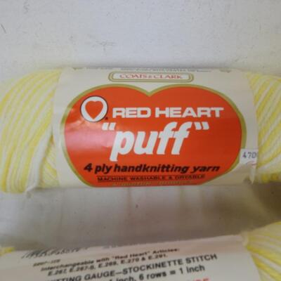 7 Skeins of Yarn: Yellows, Color: Yellow