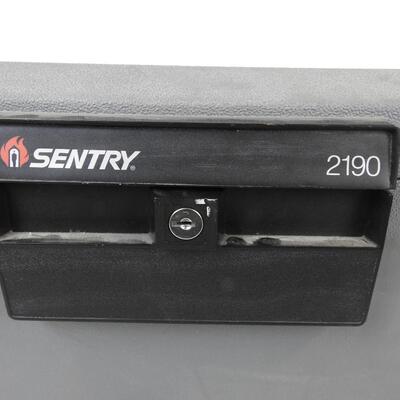 Sentry Fireproof Safe, No Key, Open