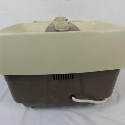 Oster Whirlpool Delux Foot Bath, Hot Tub, Works, Vintage