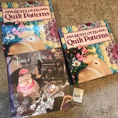 Lot of 3 Quilt Pattern books