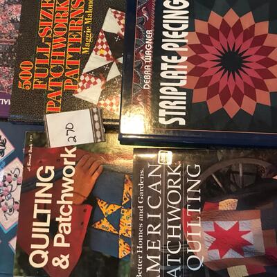 Lot of 8 Quilt Books
