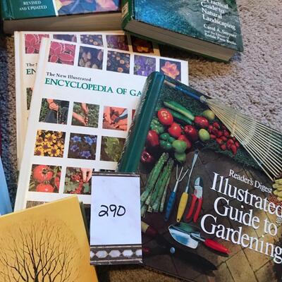 Lot of 9 Gardening books