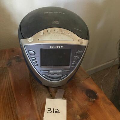 Sony CD boom box/ alarm clock