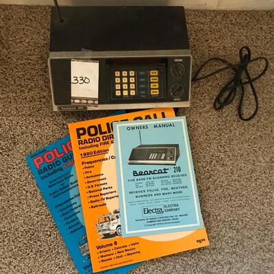 Police Emergency Scanner - Vintage!