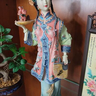 Oriental statue