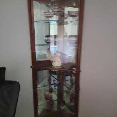 Corner China cabinet