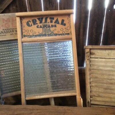 Antique Crystal Washboard