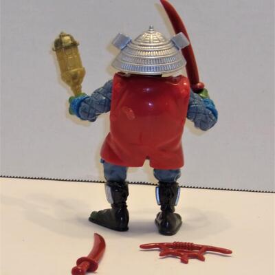 Vintage TMNT Playmate Toys 1993 Movie III Samurai Leo Action Figure