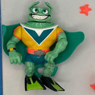 Vintage TMNT Playmate Toys 1990 Ray Fillet Action Figure