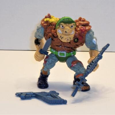 Vintage TMNT Playmate Toys 1989 General Tragg Action Figure