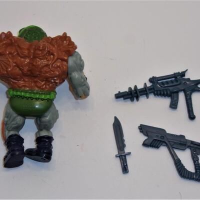 Vintage TMNT Playmate Toys 1989 General Tragg Action Figure