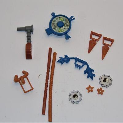 Vintage TMNT Playmate Toys Accessories Lot