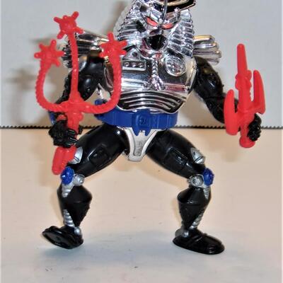 Vintage TMNT 1991 Chrome Dome Action Figure