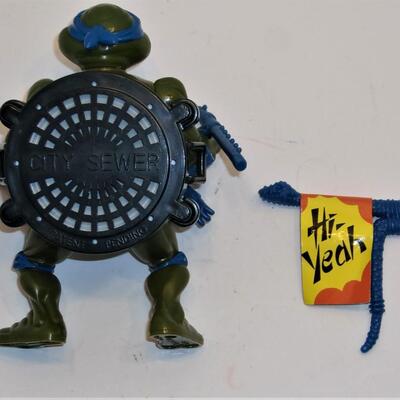Vintage TMNT Playmate Toys Talking Leonardo Action Figure